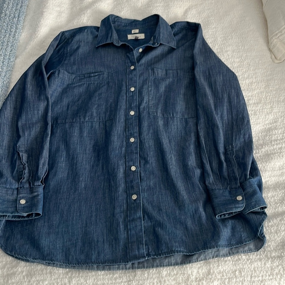 Loft Softened denim shirt - size M